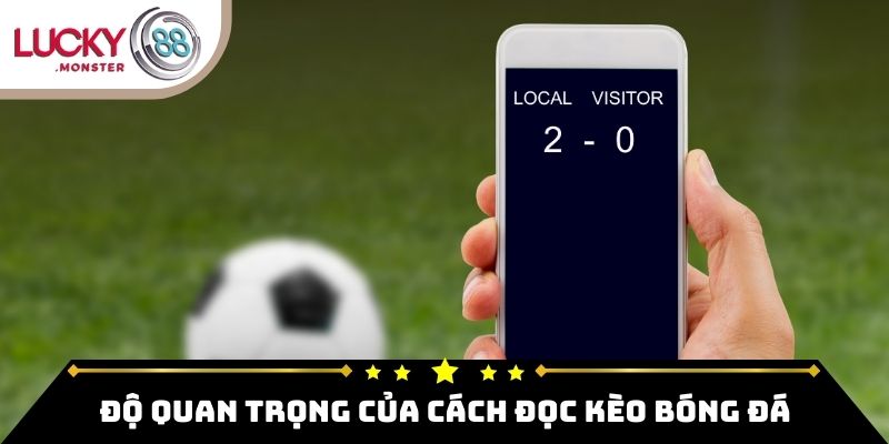 Độ quan trọng của cách đọc kèo bóng đá